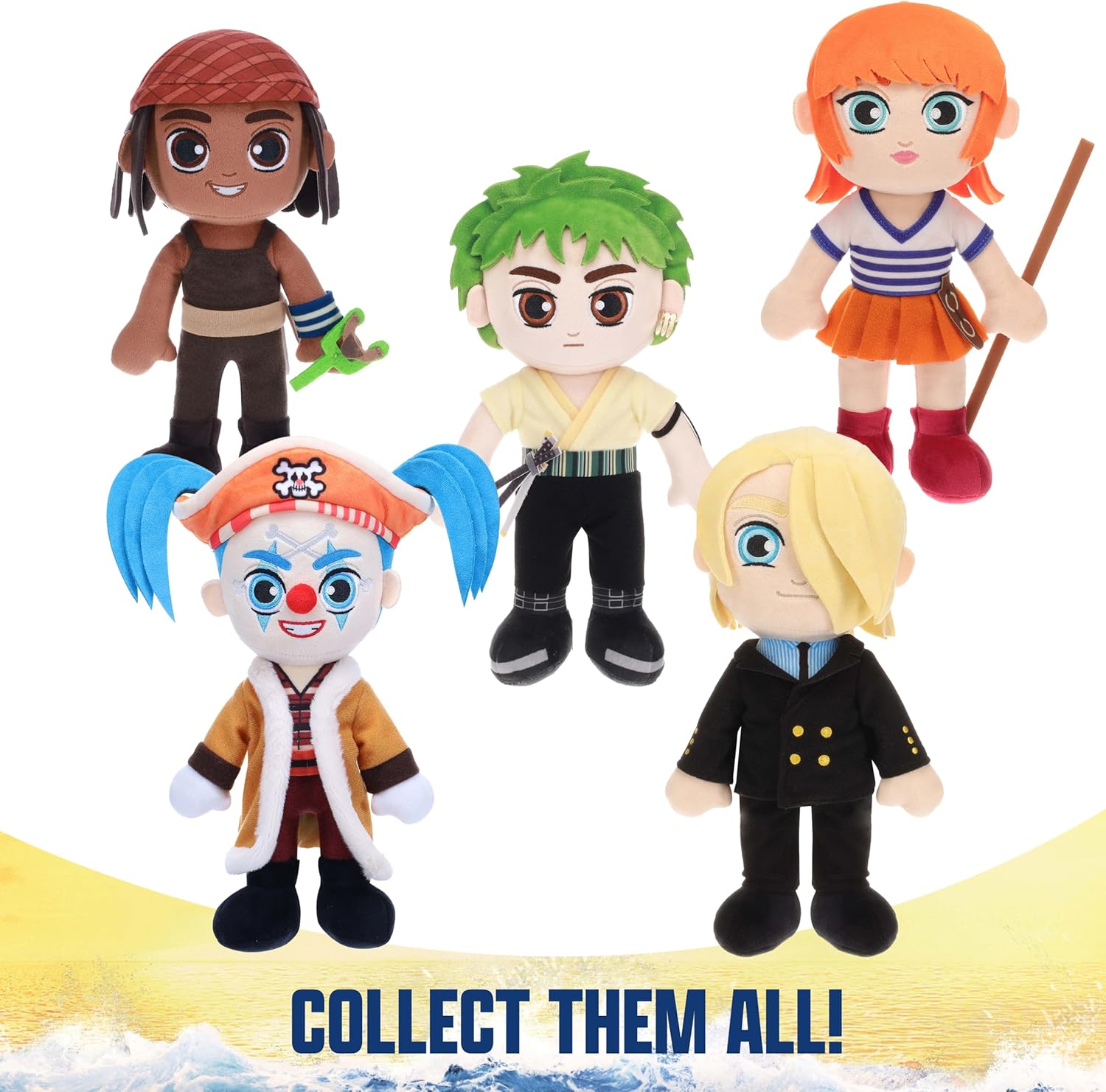 PhatMojo ONE Piece - Sanji Deluxe Plush (11" Tall, Series 1)