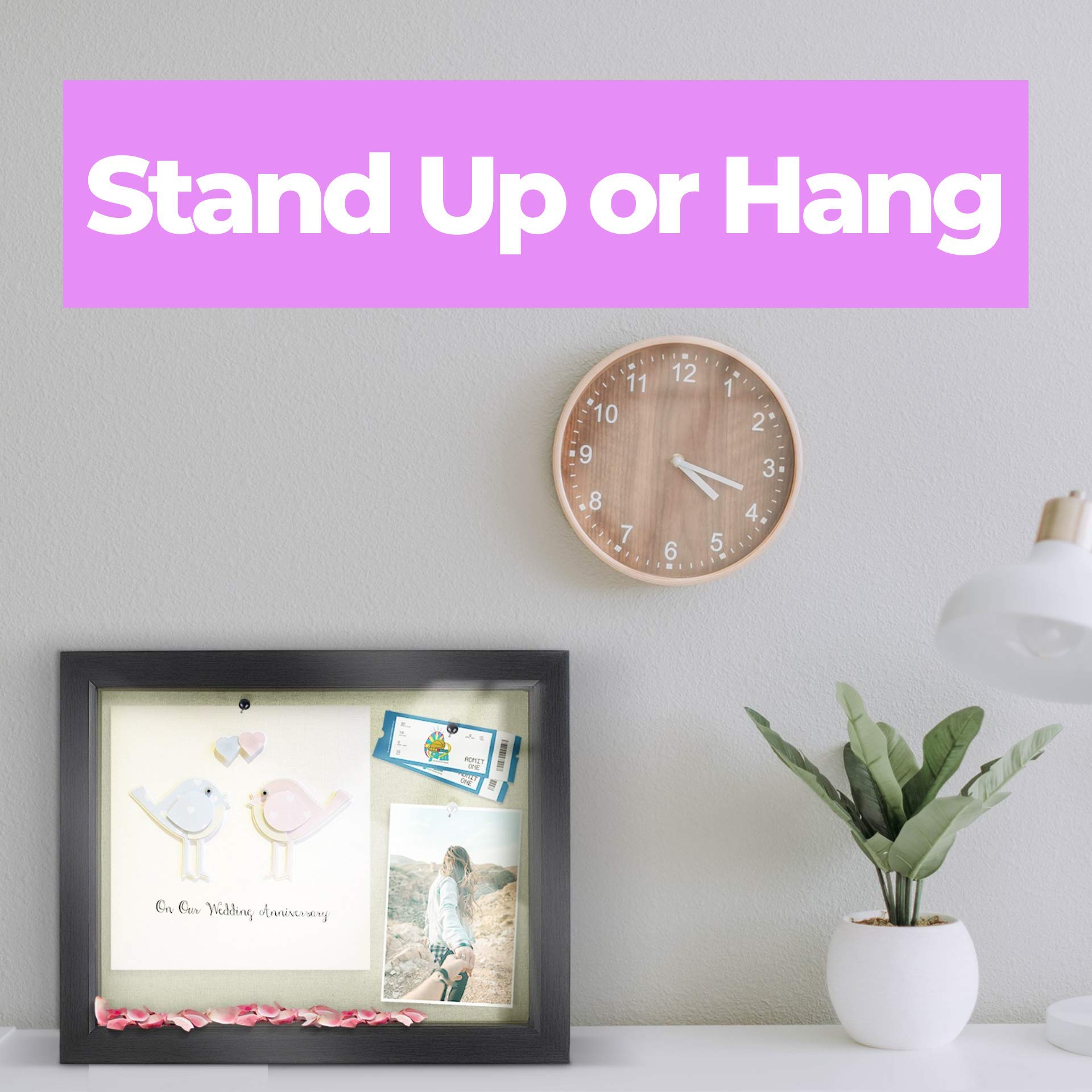 Buy ForKeeps 8x10in Wood Shadow Box Frame Shadow Box Display Case