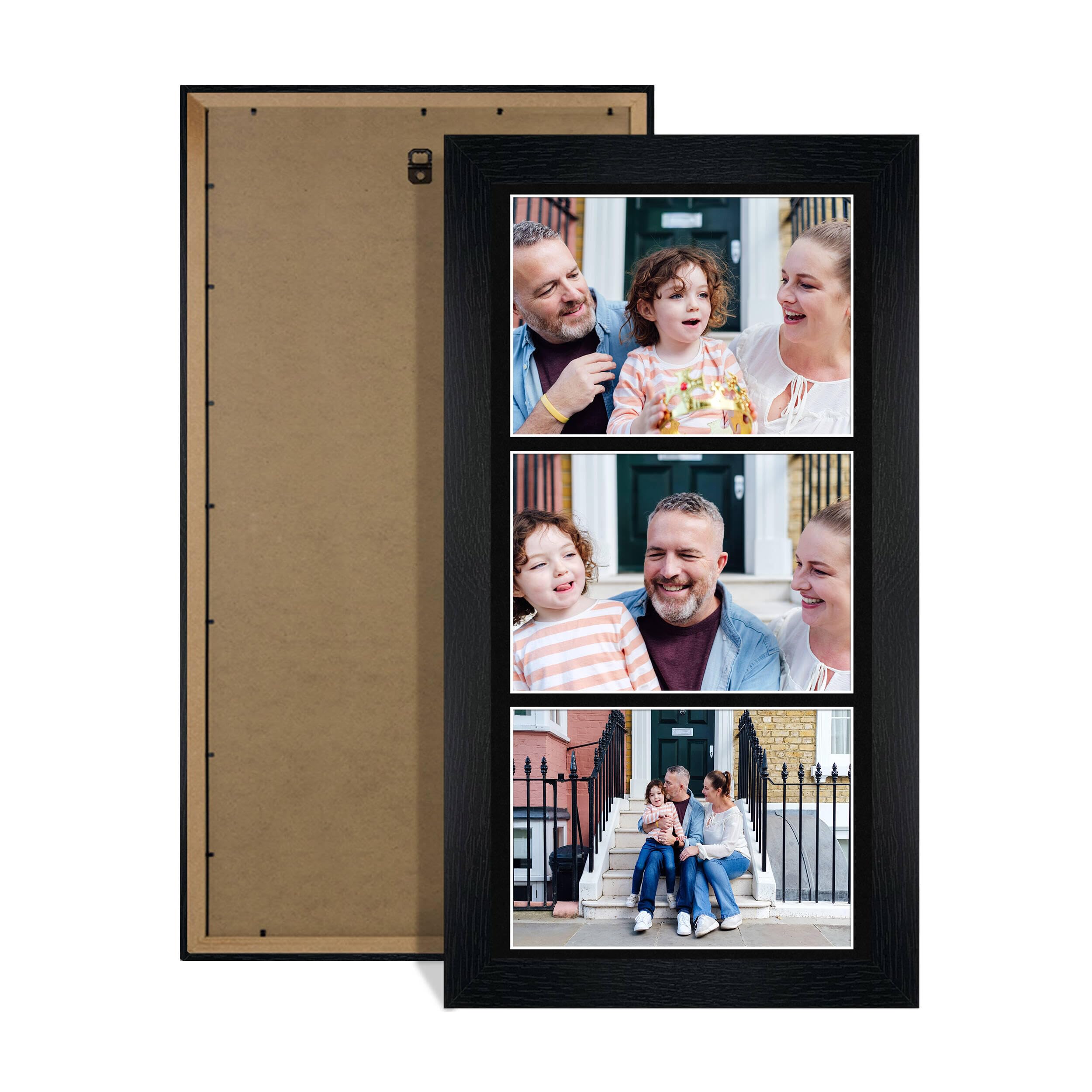 Alison Kingsgate White 16x8 Photo frame for multiple pictures