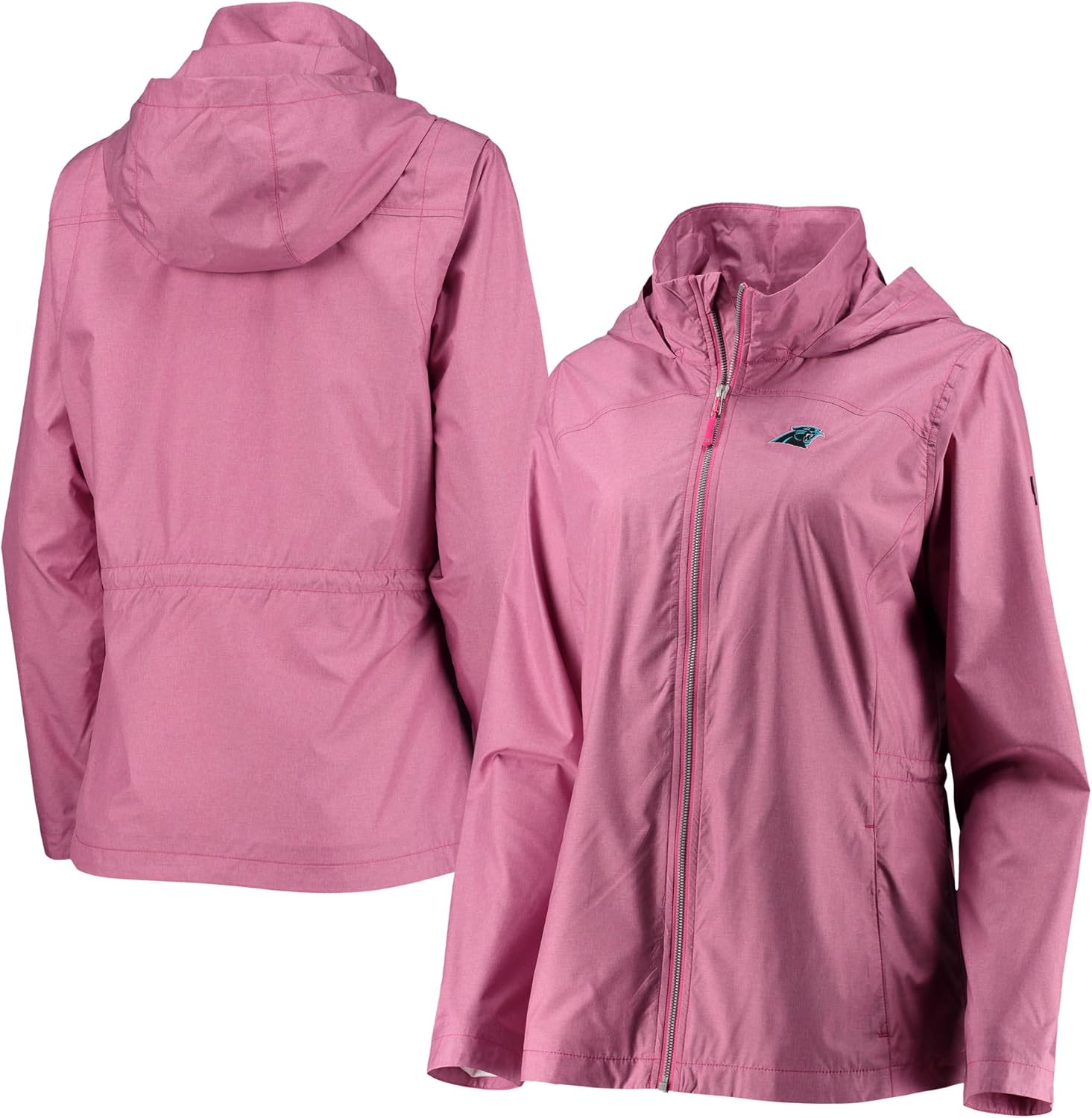 Cutter & Buck Women's Blue Carolina Panthers Packable Full-Zip Weathertec Jacket