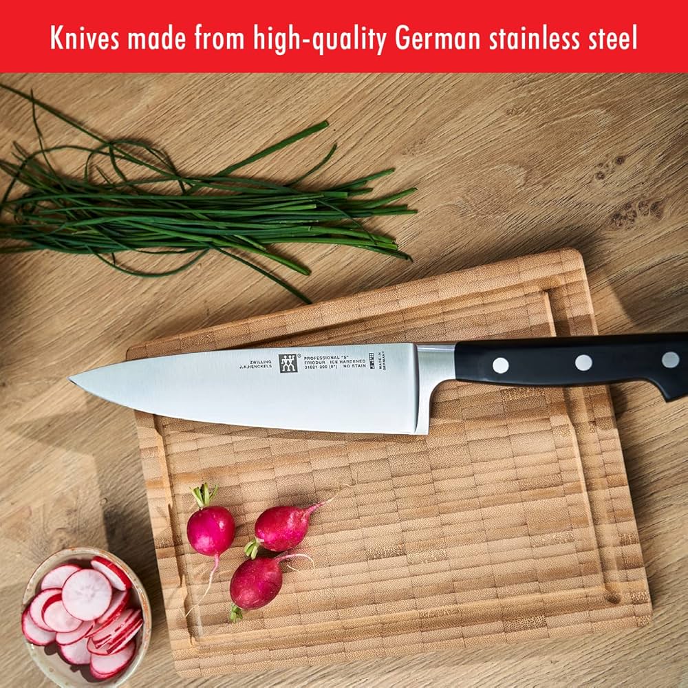 新品未使用！　ZWILLING 8-inch Chef's Knife ZWILLING 8-inch Professional Chef Knife with Ergonomic Handle