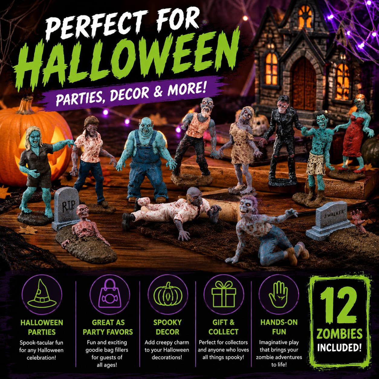 Amazon.com: Safari Ltd. Zombies Super Toob - Miniature Zombie
