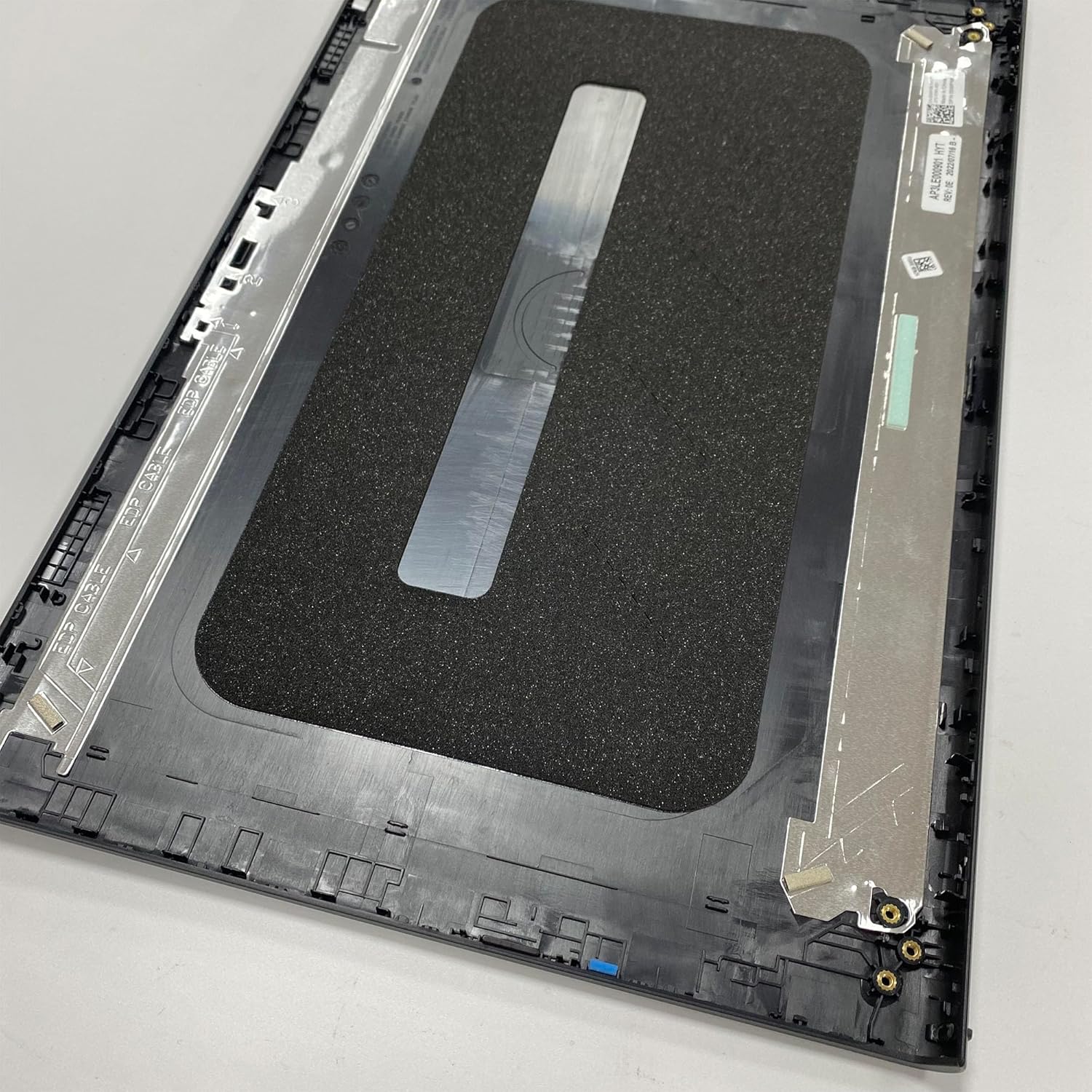 Replacement Laptop LCD Cover Back Rear Top Lid Bezel with Hinges 15.6" for Dell Inspiron 15 3510 3511 3515 3520 3525 00WPN8 0WPN8 GDM50 87GX7 AP3LE000901 09WC73 9WC73 AP3LE000B01 Black