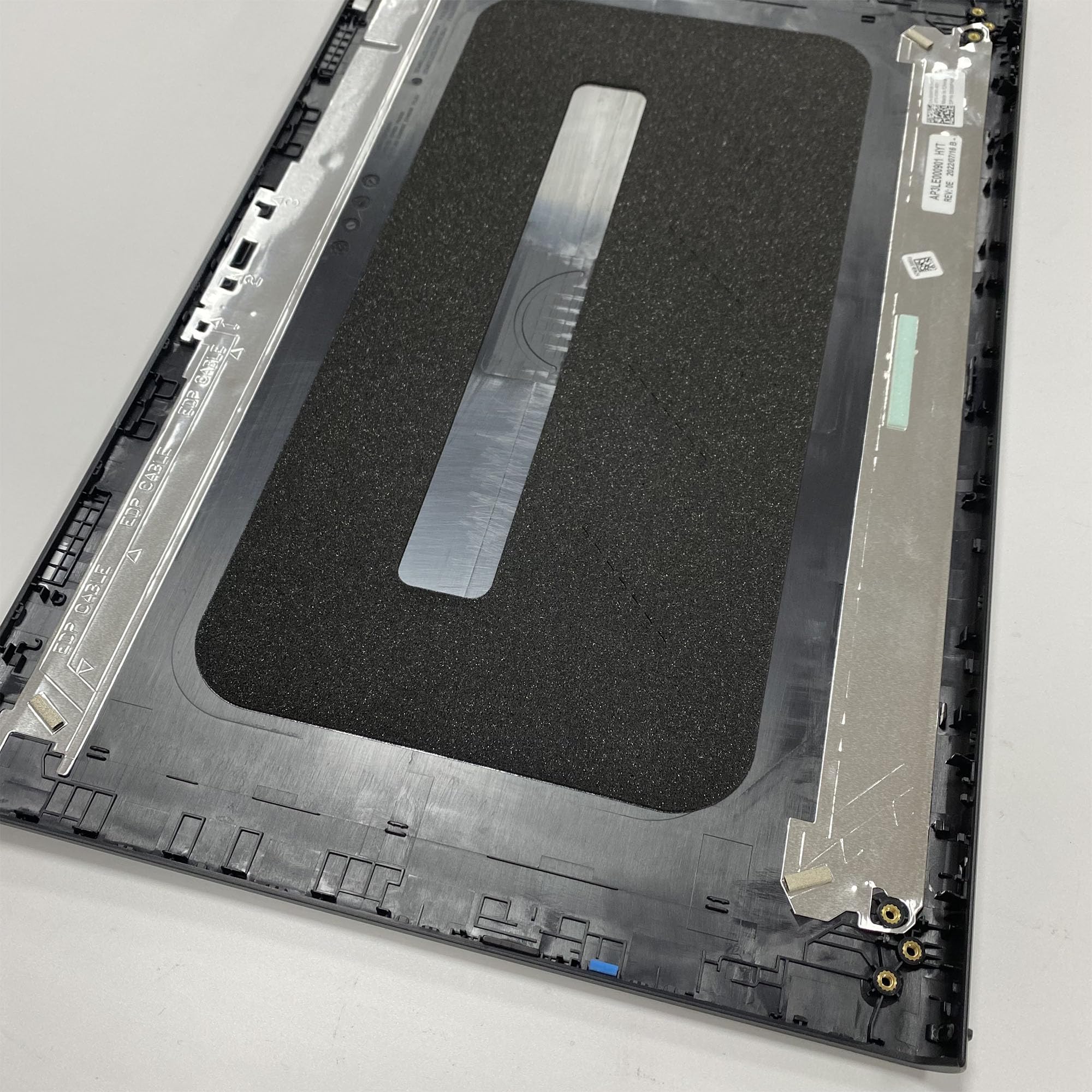 Tapa trasera de repuesto para portátil LCD para Dell Inspiron 15 3510 3511 3515 0DDM9D 00WPN8 DDM9D 0WPN8 AP3LE000901 09WC73 9WC73 9WC73 (negro)