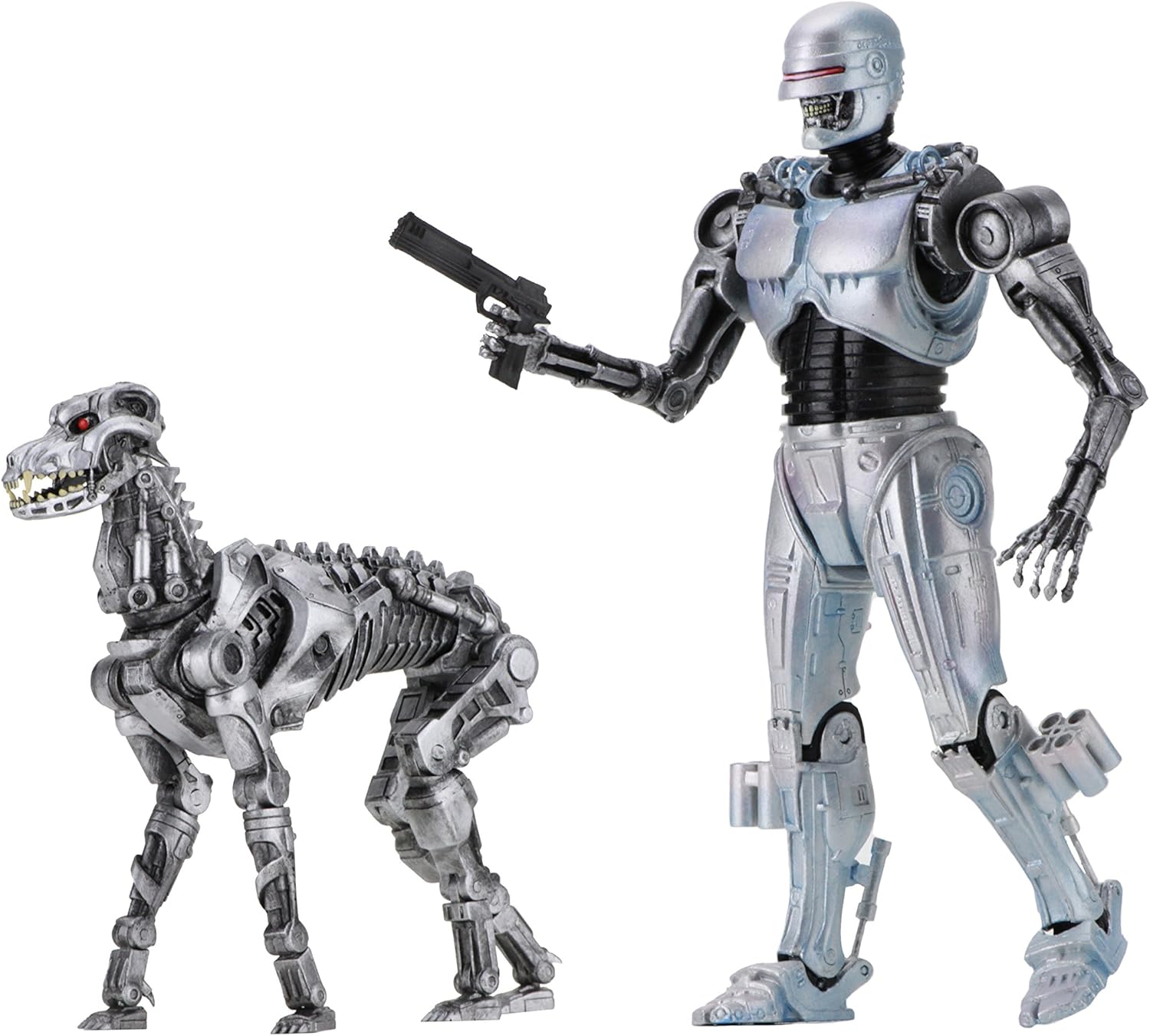 NECA - Robocop vs The Terminator - 7" Scale Action Figures - EndoCop/Terminator Dog 2-Pack