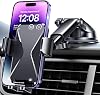 BIPOPIBO Mobile Phone Holder Car [Super Suction Cup] Mobile Phone Holder Car Universal Mobile Phone Holder Car 360° Rotatable Car Mobile Phone Holder Dashboard Mobile Phone Holder Car for iPhone