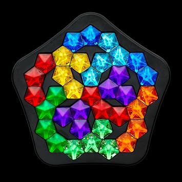 SmartGames - IQ Pentagon - Eğitsel Beyin Fırtınası - Kolaydan Uzmana 120 Zorluk - Mantık Oyunu ve Beceri Geliştirme - 14 Yaş + 1 Oyuncu - SG 313