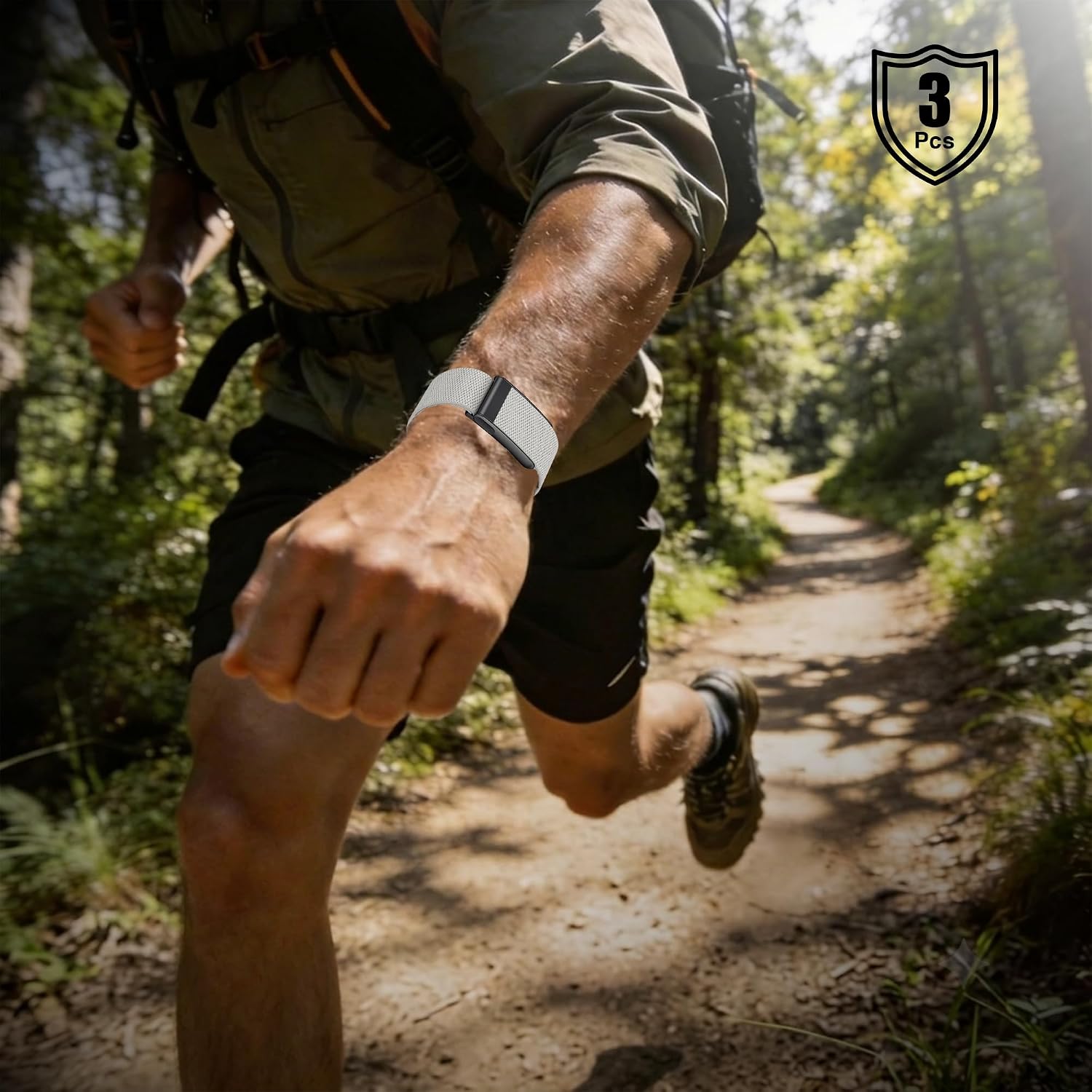 DADO Nylon Soft Band Compatible with WHOOP 5.0, One, Peak, and Life | Adjustable, Durable & Secure Fit Strap | NOT for Gen 4 image 5