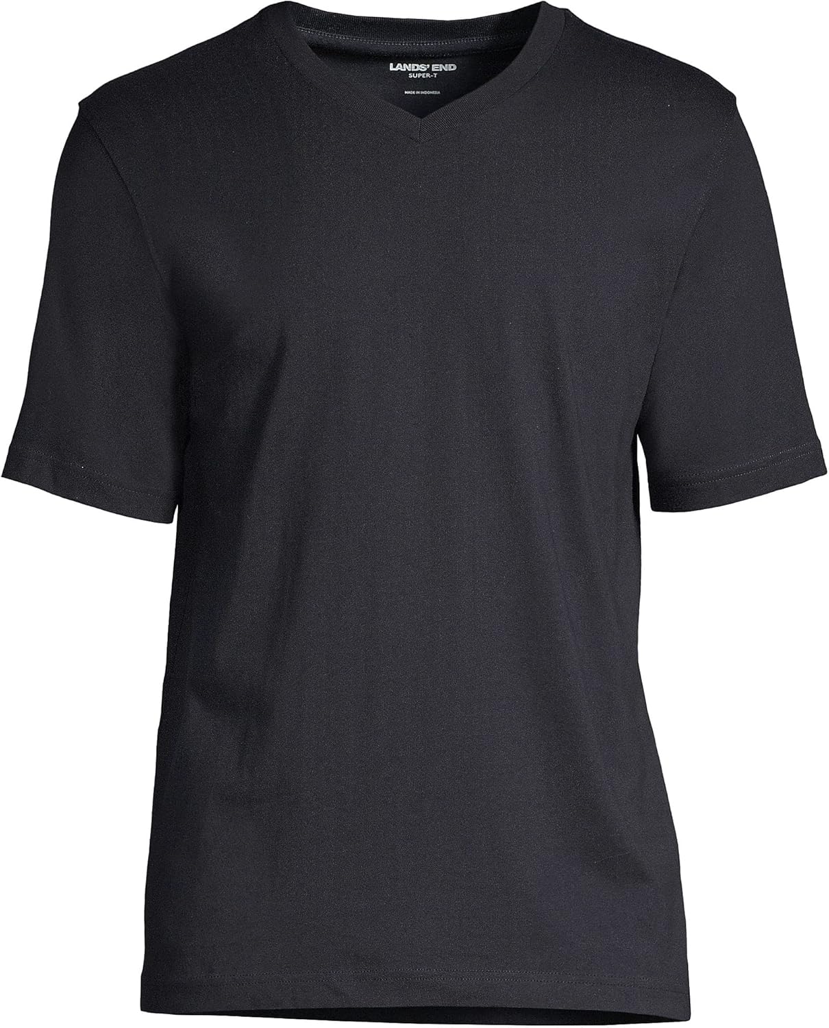 Lands' End Men's Super-T Short Sleeve V-Neck T-Shirt - Image 3