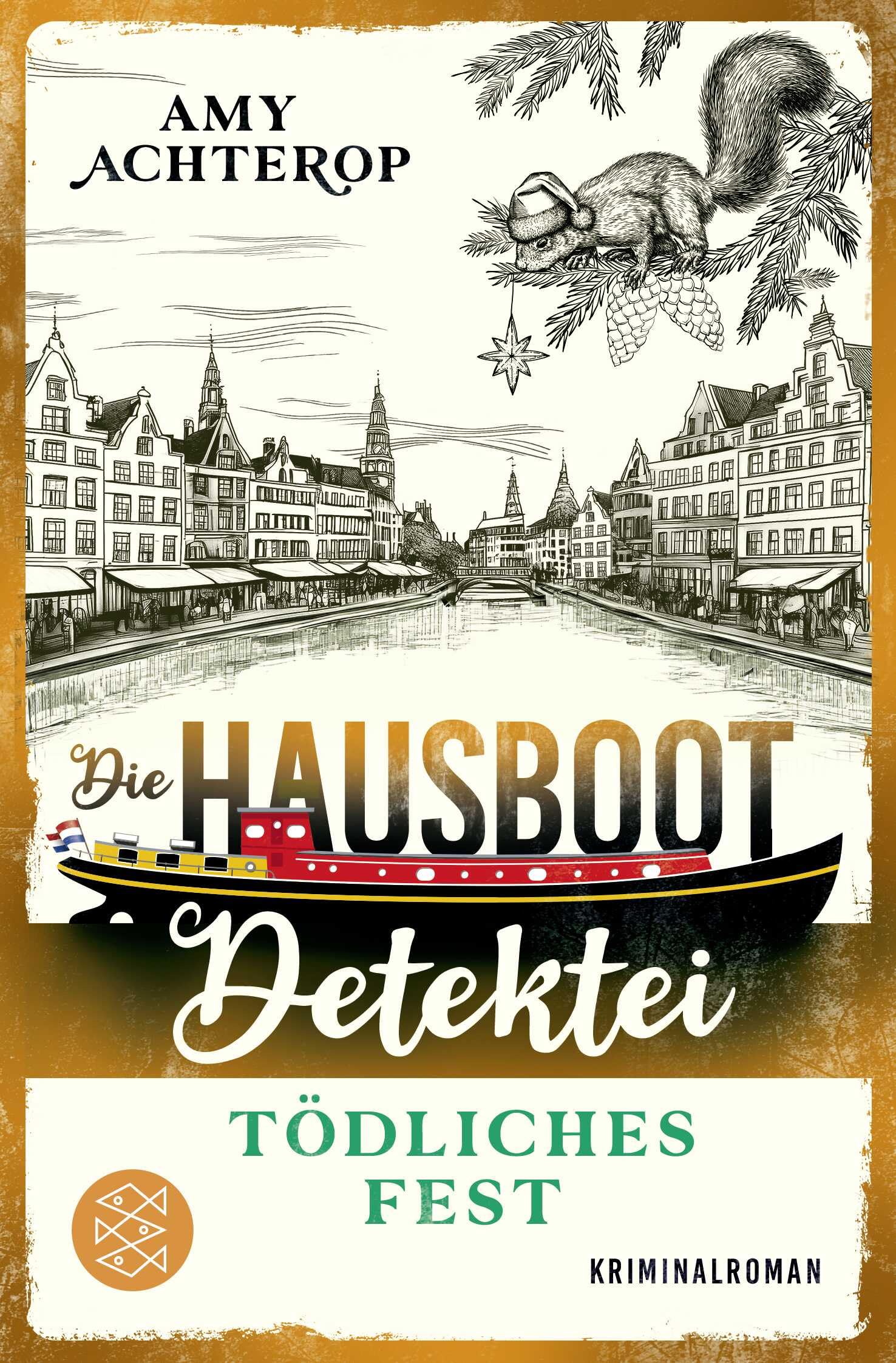 Die Hausboot-Detektei - Tödliches Fest: Kriminalroman | Weihnachtlicher Cosy Crime in Amsterdam