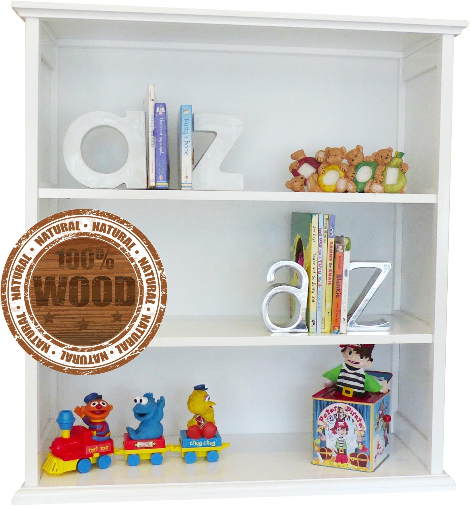 Designer Mini Bookshelf (White)