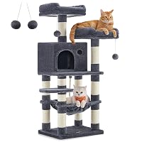 Feandrea Albero per Gatti Alto 112 cm, Tiragraffi per Gatti