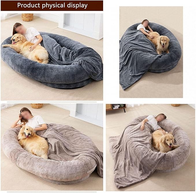 Cama para Perro Grande 165x100 cm Lavable y Removible miniatura 7