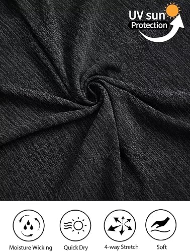 Miniatura 4 de MARAMI Polo de golf para hombre, de secado rápido, de manga larga, absorbe la humedad, camisas casuales con cuello con bolsillo