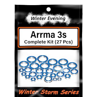 for Arrma Big Rock | Granite | Senton | Typhon 3S BLX Bearings Kit 27 Pcs