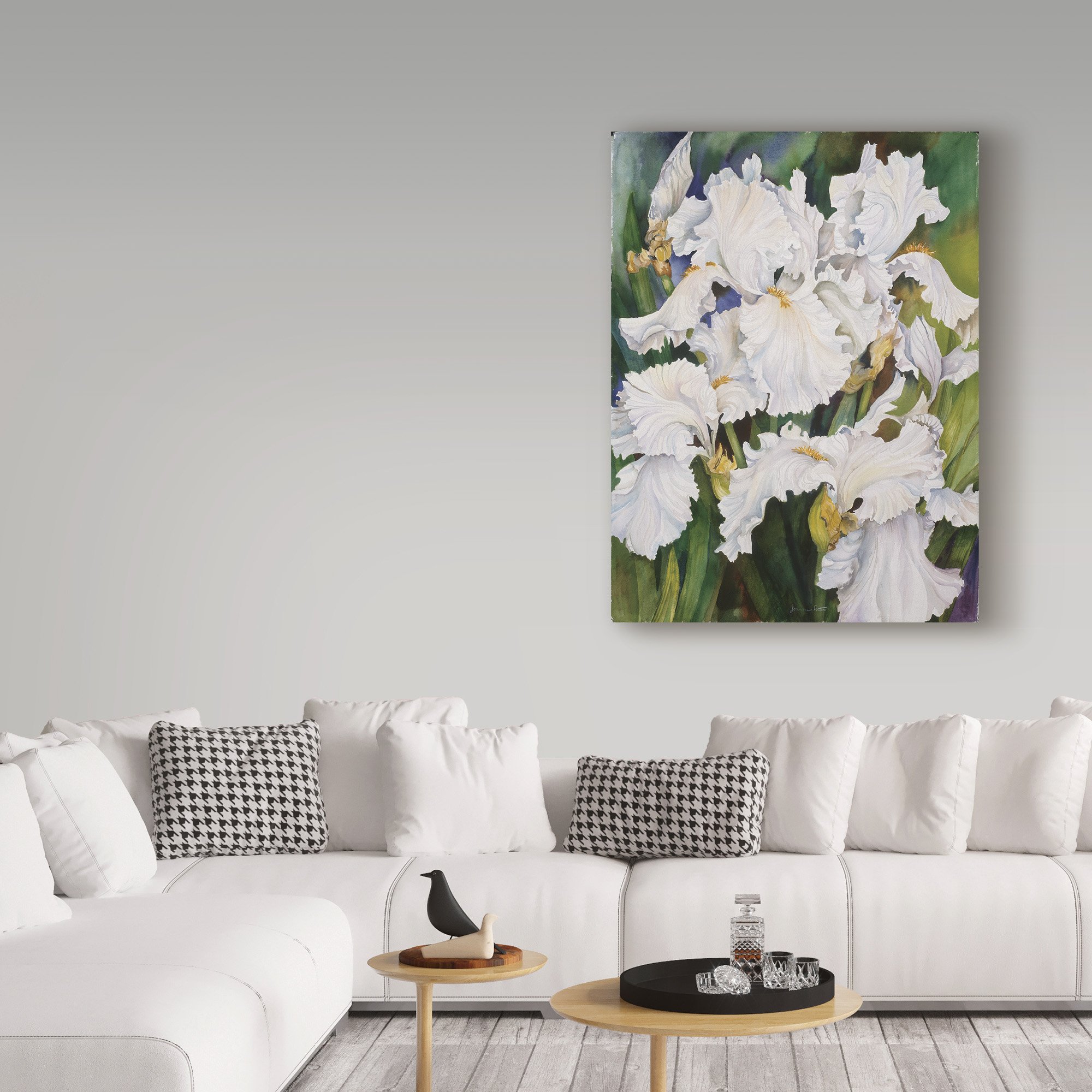 Amazon.com: White Iris by Joanne Porter, 24x32-Inch : Everything Else