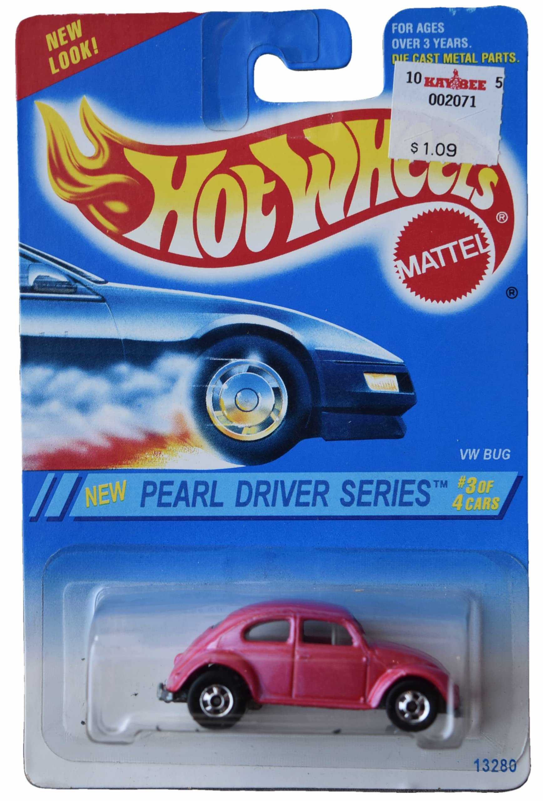 Amazon.com: Hot Wheels VW Bug, Pearl Driver Series 3/4 [Pink