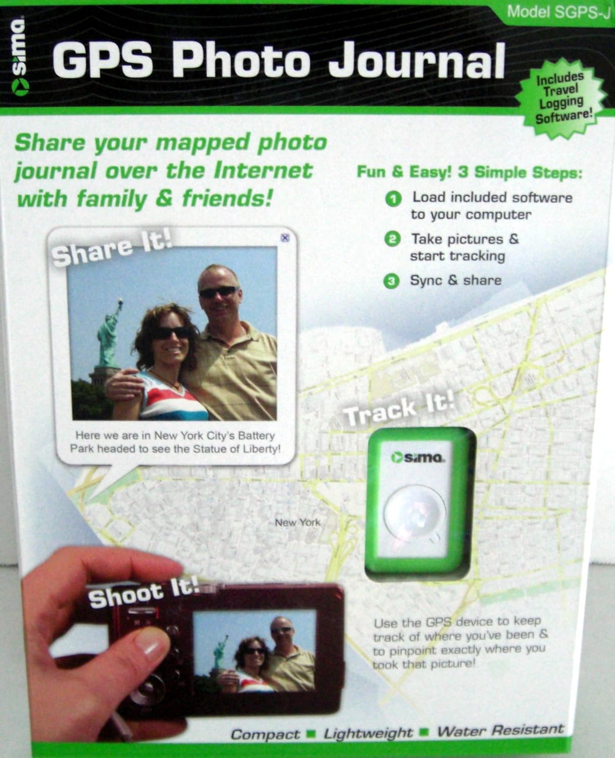 Sima SGPS-J GPS Photo Journal