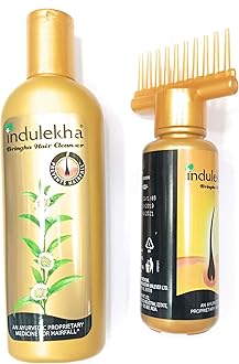 INDULEKHA Bringha Hair Oil and Shampoo (200ml)