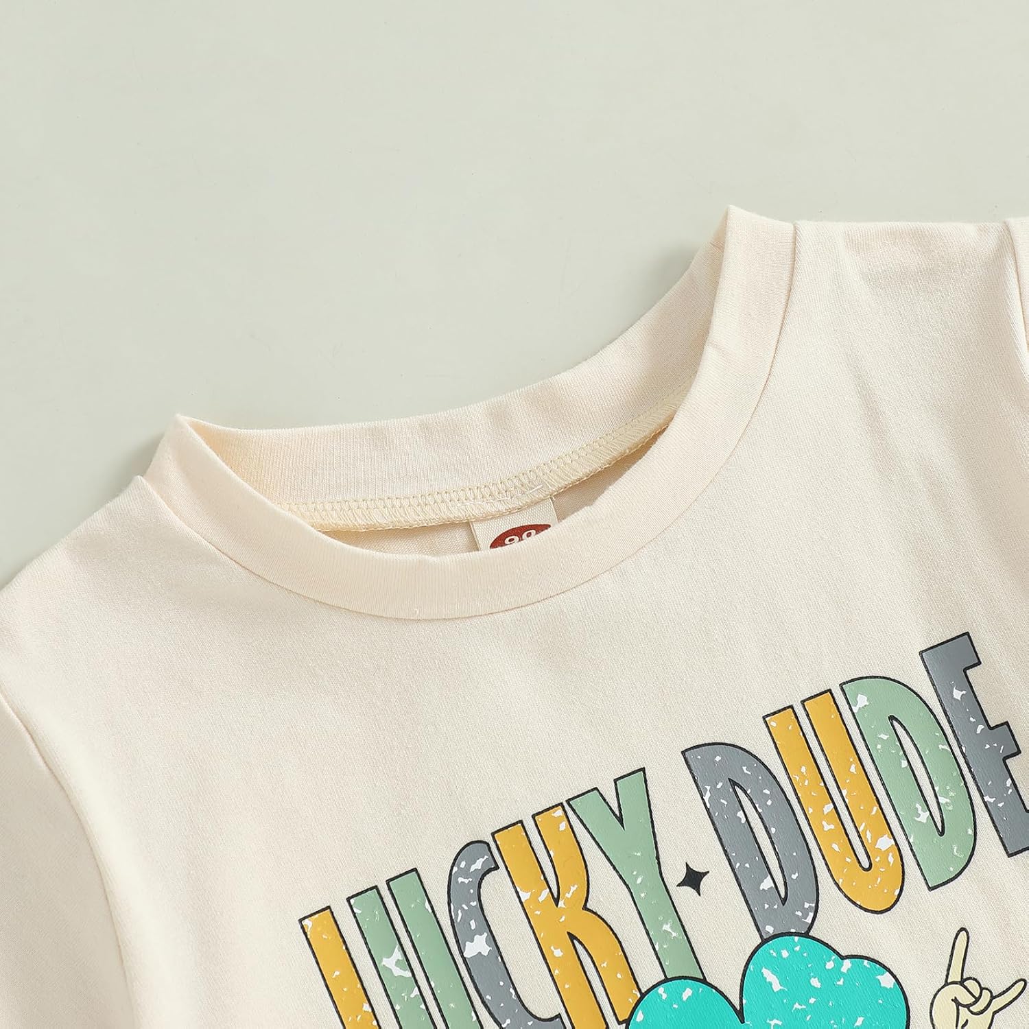 Toddler Boys St Patricks Day Shirt Cute Letters Print Short Sleeve Tee Tops Little Kids Saint Patricks Outfit - Image 5