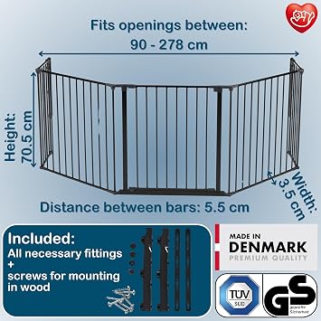 BabyDan Flex Hearth Gate