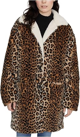 Sanctuary leopard coat Clearance