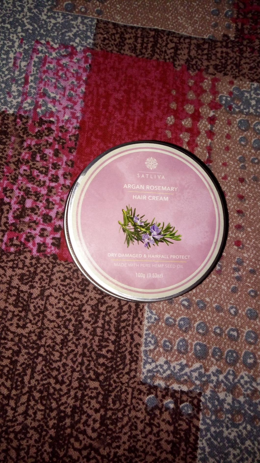 Satliva Argan Rosemary Hair Cream (40 gms) Amazon.in Beauty