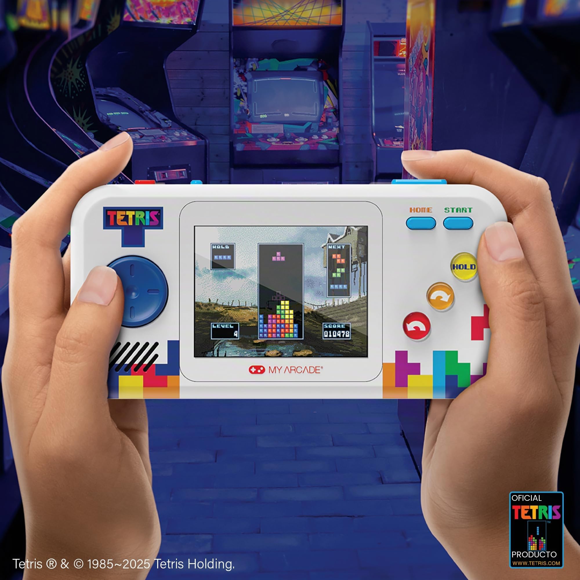 My Arcade DGUNL-7147 Tetris Pocket Player Pro - Sistema de Juego portátil con Estuche de Transporte
