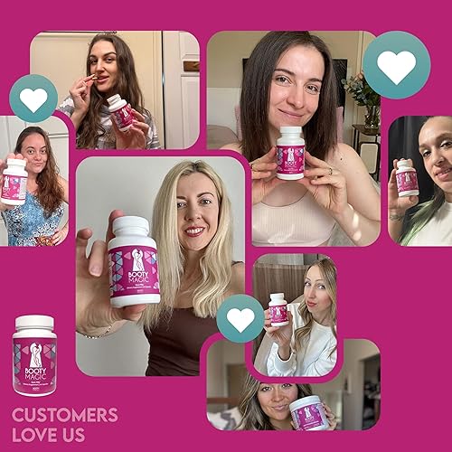 Miniatura 7 de Píldoras para mejorar los glúteos, suministro de 2 meses de píldoras para glúteos, píldoras para glúteos más grandes, redondos y voluminizados con