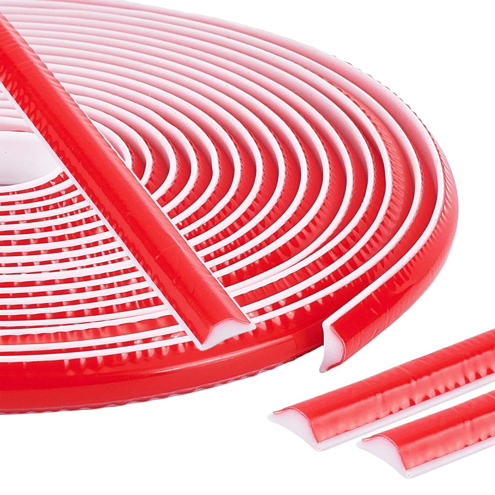 Tiras decorativas flexibles de silicona autoadhesiva de alta densidad para paredes 1 m