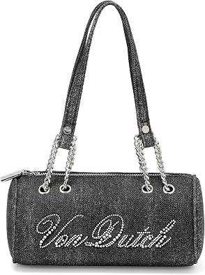 Von Dutch Barrel Bag, Vegan Leather Shoulder Bag