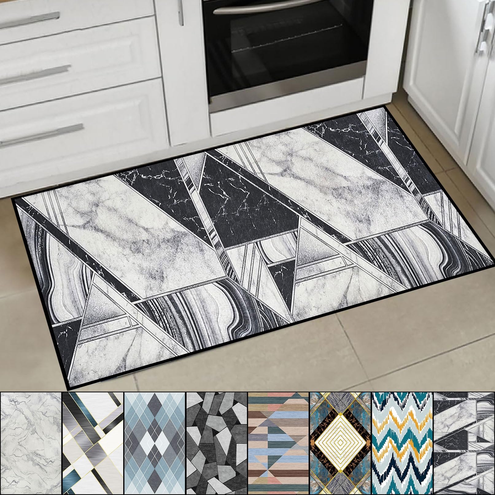 Alfombras cocina antideslizante para pasillos largos y zonas de alto tránsito en casa