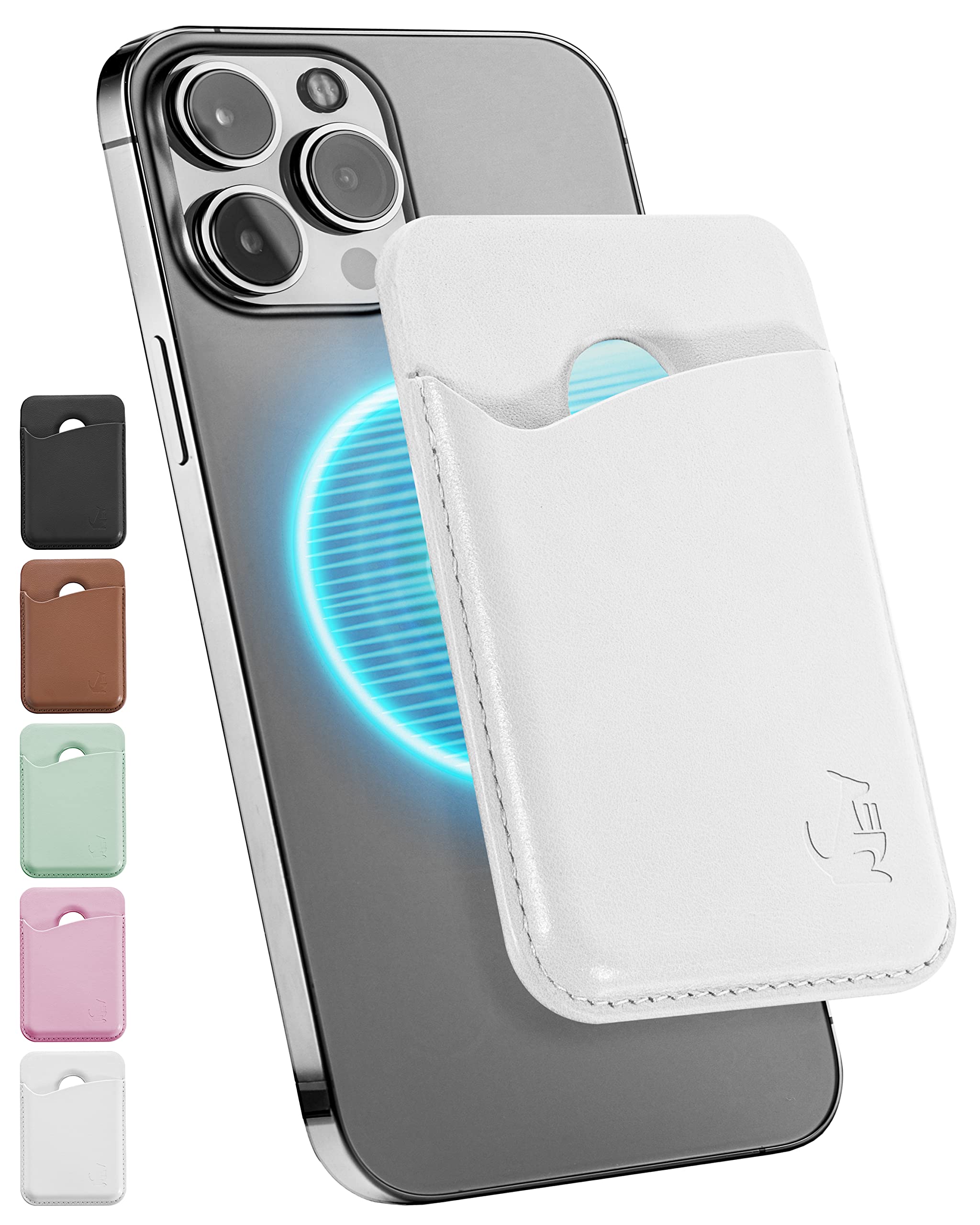 Wallaroo Wallets Genuine Leather Magsafe Compatible Phone Wallet