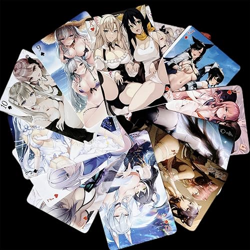 Miniatura 3 de Hentai Poker Cartas Jugar a las cartas para adultos Desnudo Jugar a las cartas Anime Porno Cartas Estándar Barajas Cartas Waifu