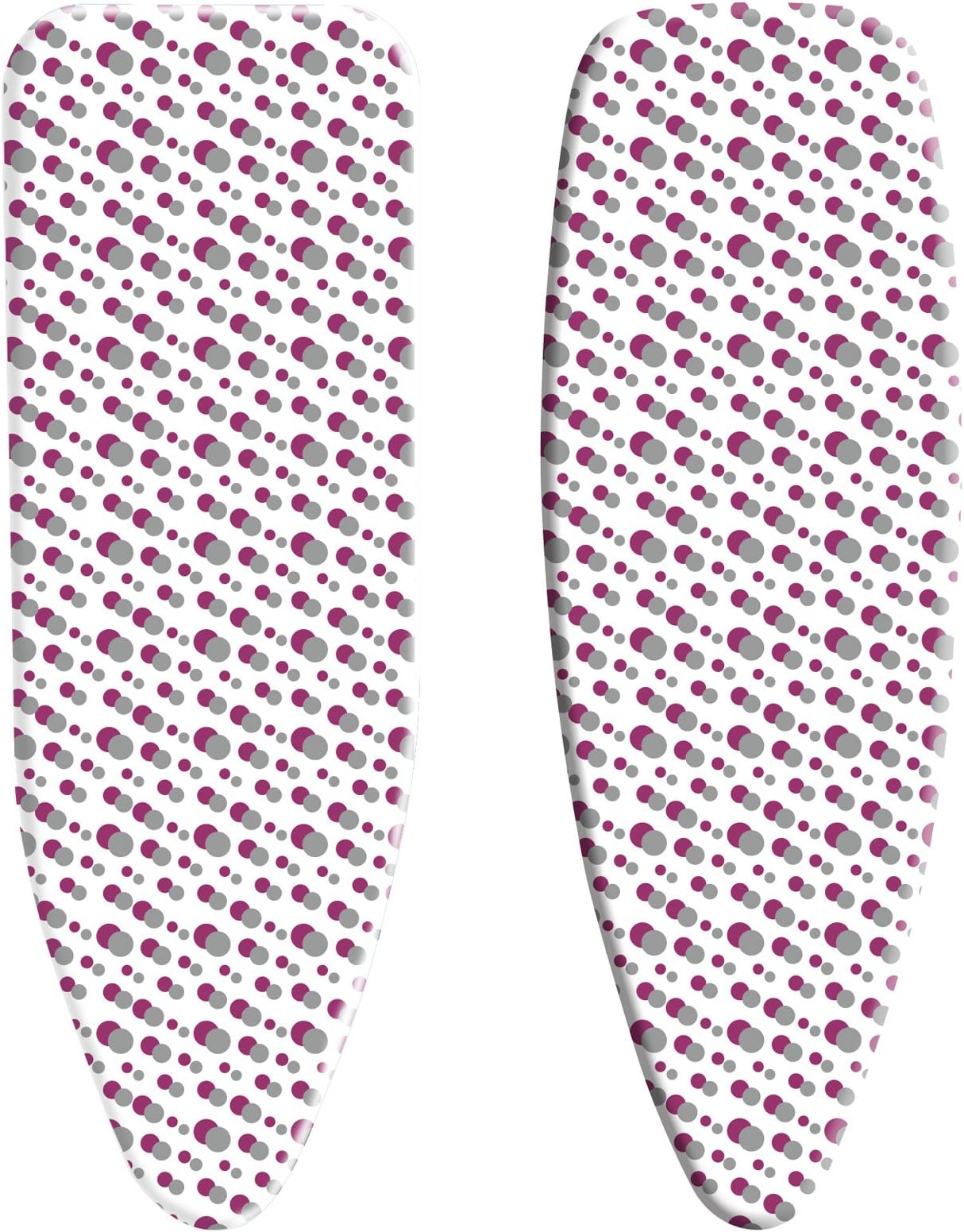 Minky Homecare SmartFit Supersize Reflector Ironing Board Cover with Heat Reflective Surface – Fits Extra Large Ironing Boards up to 57 x 21 Inches (White/Multicolor)