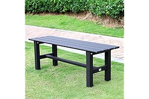 3ft Bench for Outdoor Lounging