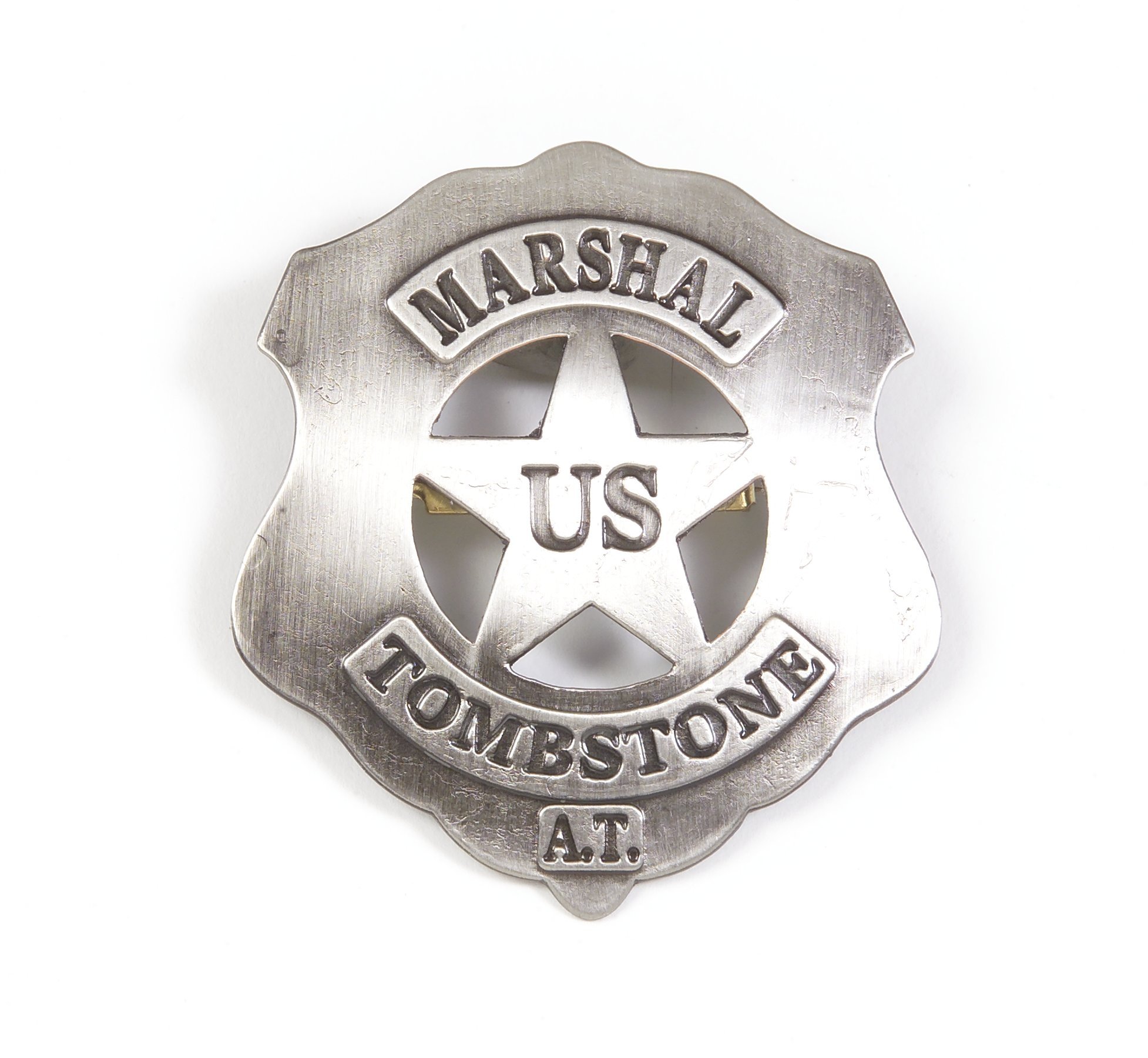 アメリカ合衆国マーシャル 5周年バッジ Amazon | 米国Marshal – Tombstoneレプリカバッジ | 名札・ホルダー
