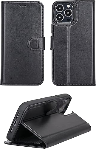 Miniatura 3 de VENOULT iPhone 14 Plus Wallet Case for Man or Women, 14 Pro  14 Pro MAX  13 MAX Full Grain Genuine Leather Magnetic Detachable, Magsafe Wireless