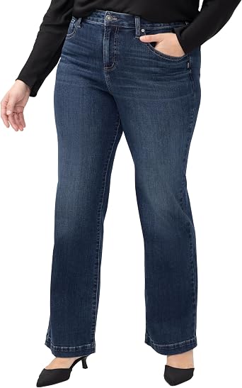 Silver Jeans Co. Womens Plus Avery Trouser