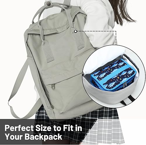 Miniatura 10 de MIER - Lonchera portátil, bolsa estilo hielera para almacenamiento de comida, térmica con aislamiento, lonchera.