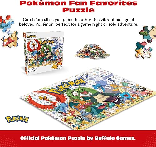 Miniatura 2 de Buffalo Games - Rompecabezas de Pokémon, 300 piezas