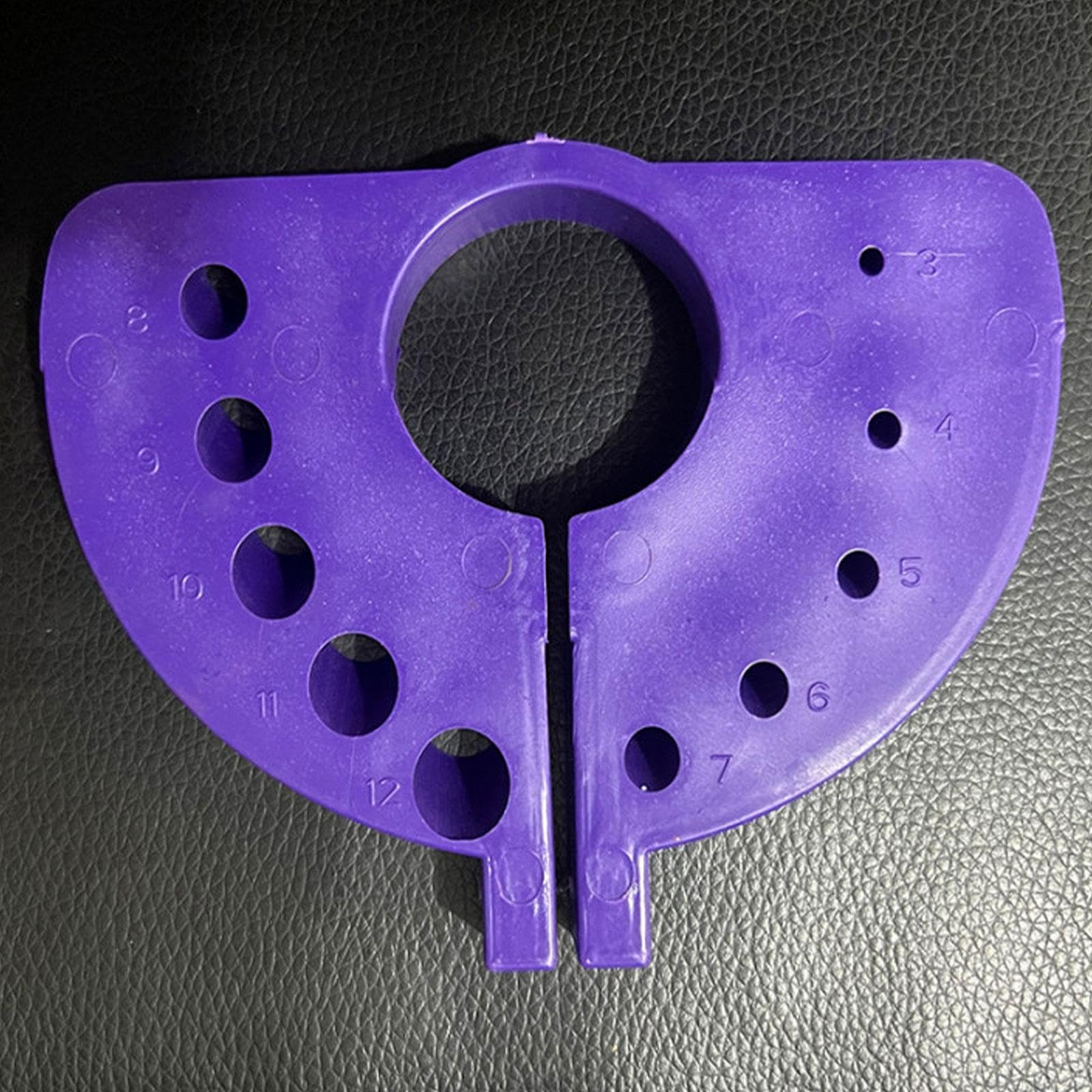 Drill Sharpener Replace 10 Holes Precision Portable Drill Grinding Attachment Purple-image-8