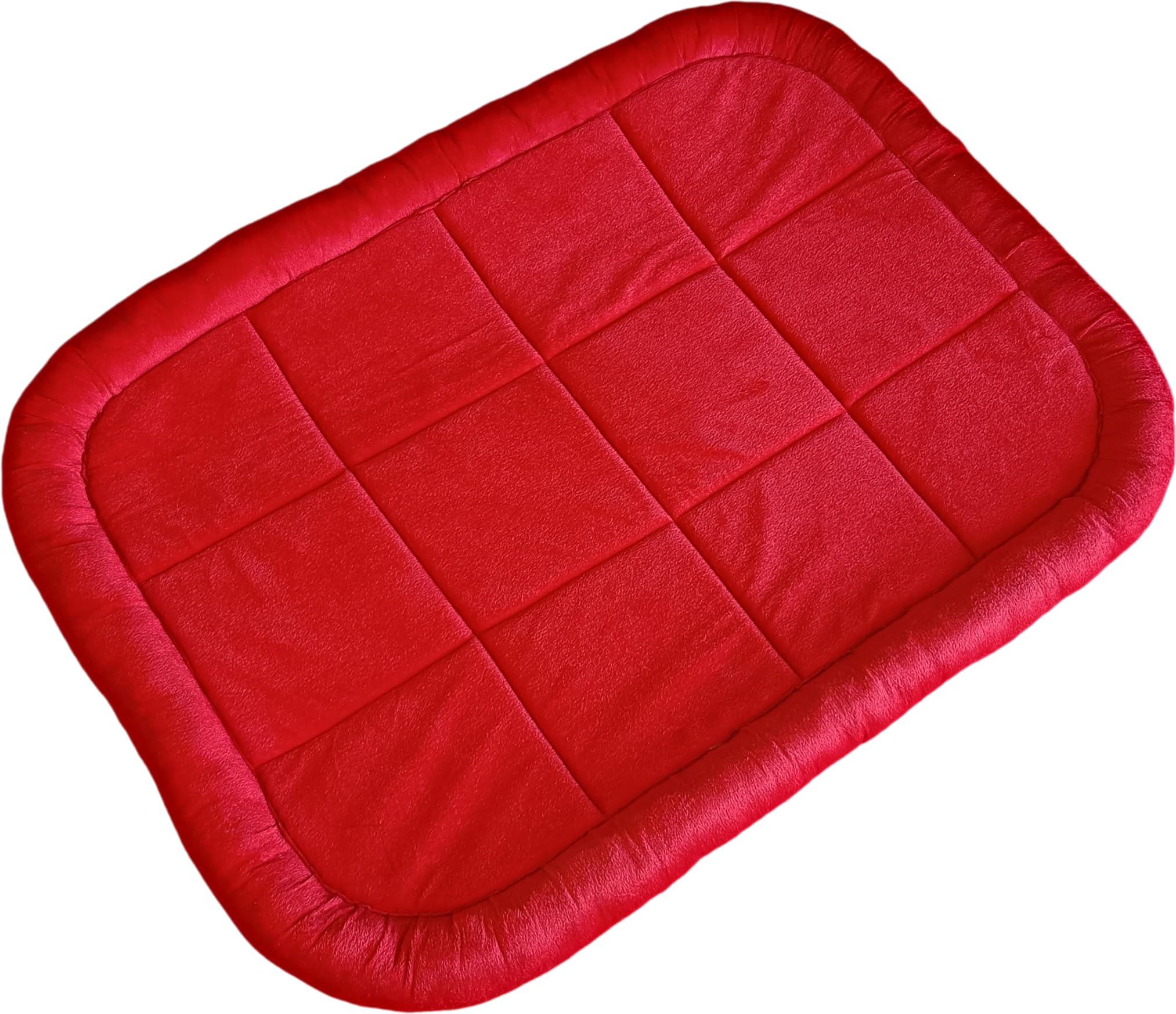 The Pets Company Self-Warming Dog Bed for Giant Dogs | Light Weight Washable Pet Mat Fits Dog Crate | Red, 3XL, 48 x 33 inches (B0CM4666ZD) Amazon Price History, Amazon Price Tracker