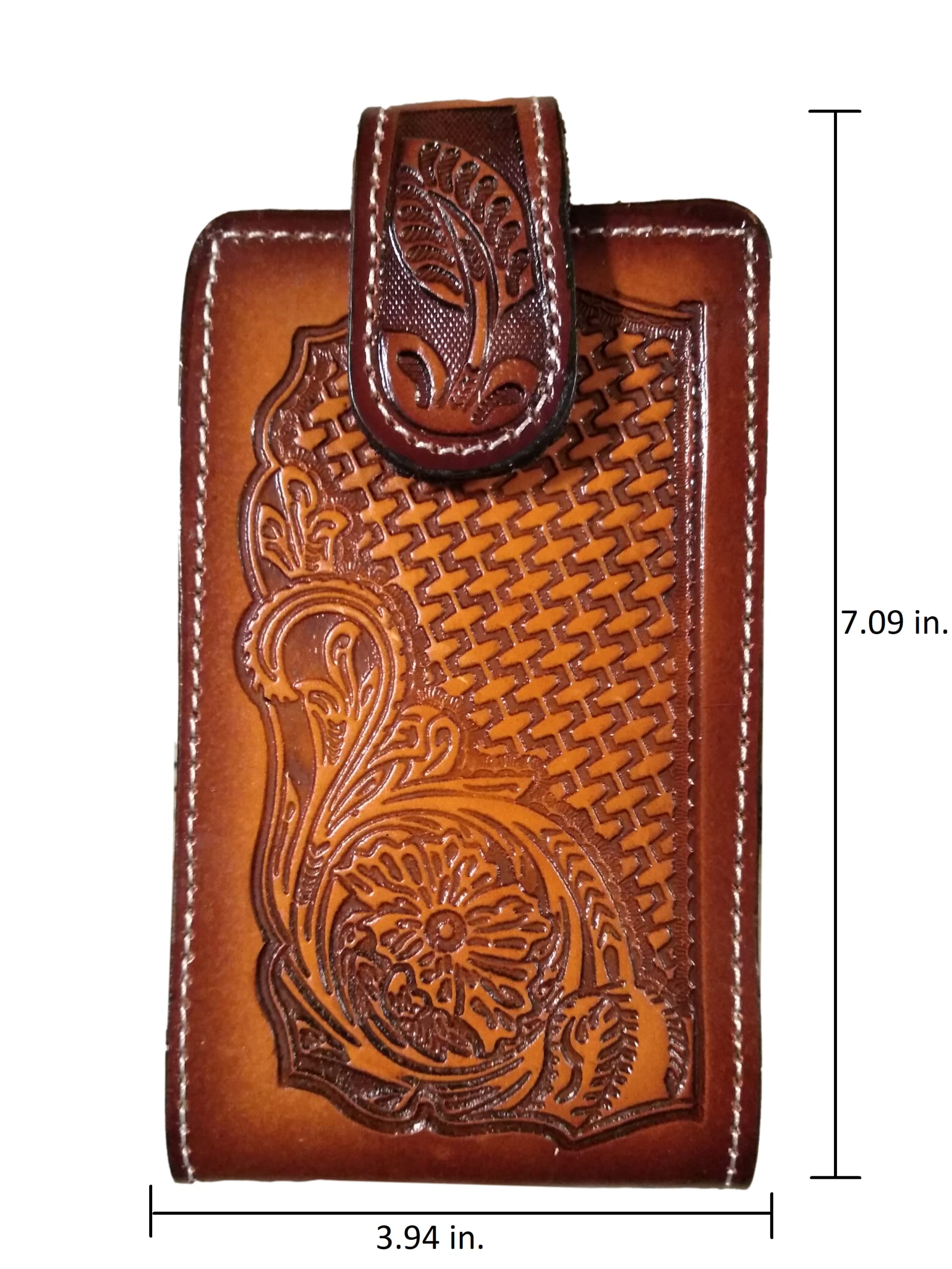 Amazon.com: Western autentic Leather Mexican Cell Phone case for