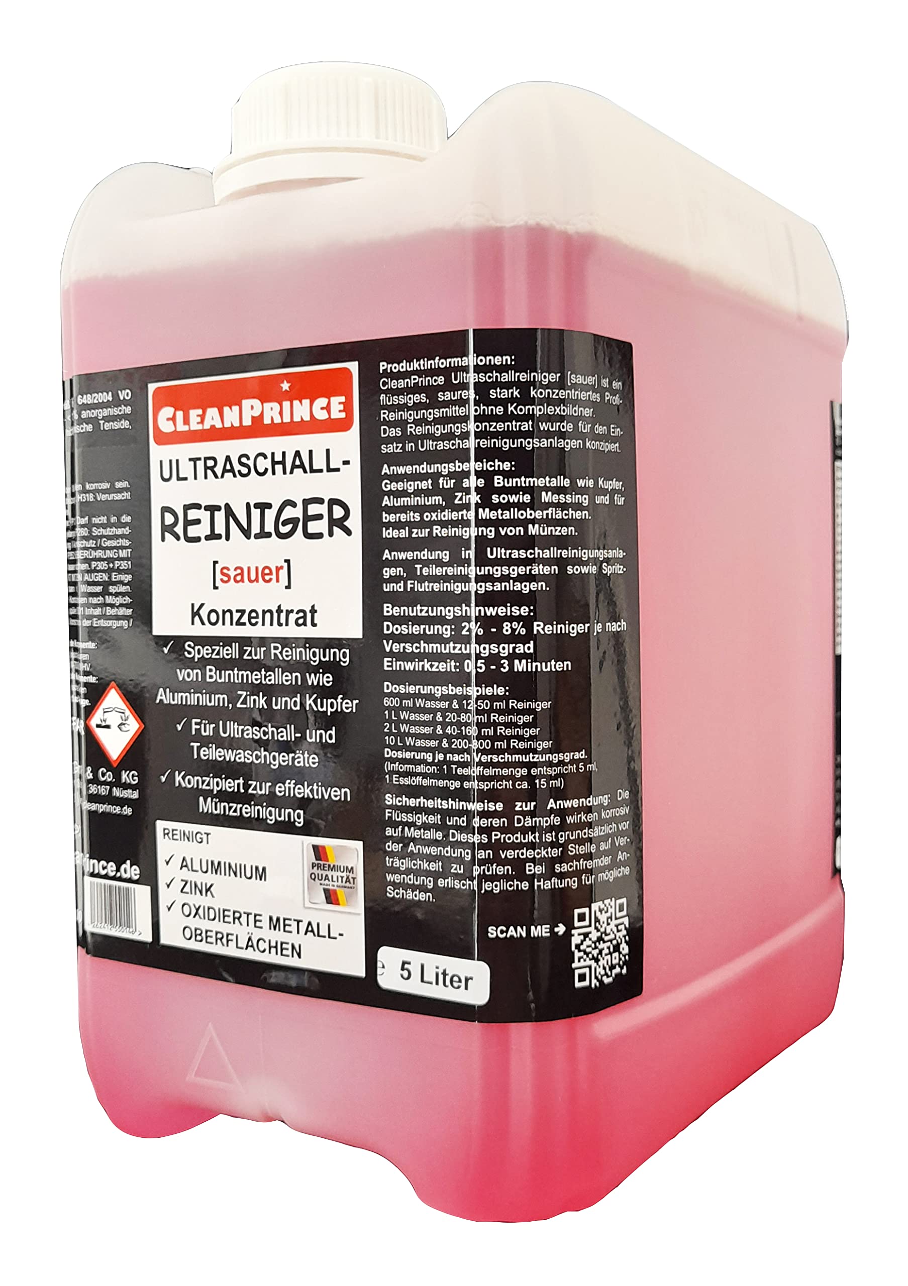 Cleanitex CXD2 - 2 liter set | Ultrasoon reiniger met een krachtige