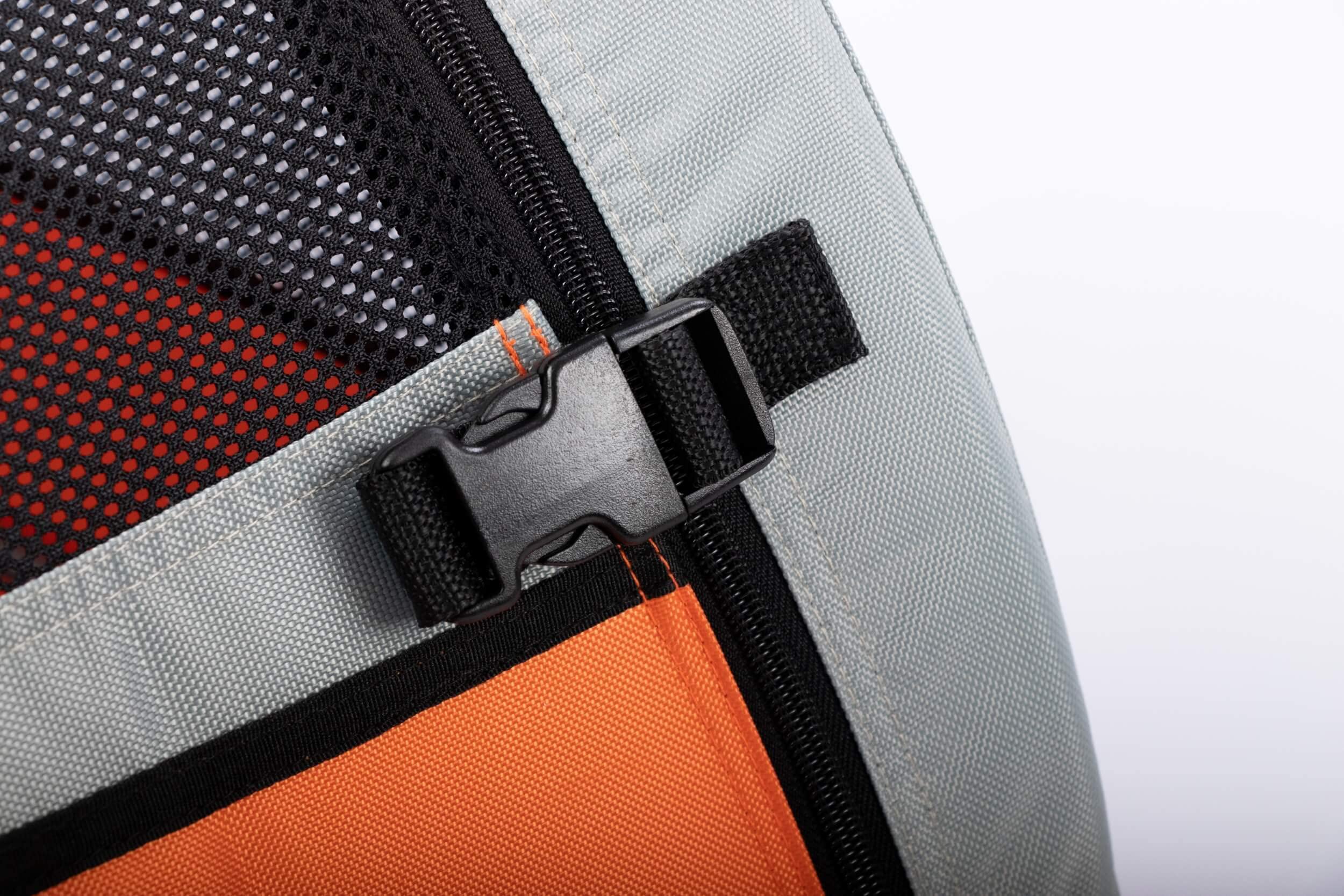 TrendPet Comfort Wagon M, Grauer Aluminiumanhänger mit Federung für Hundebesitzer, Outdoor-Enthusiasten mit mittelgroßen bis großen Hunden