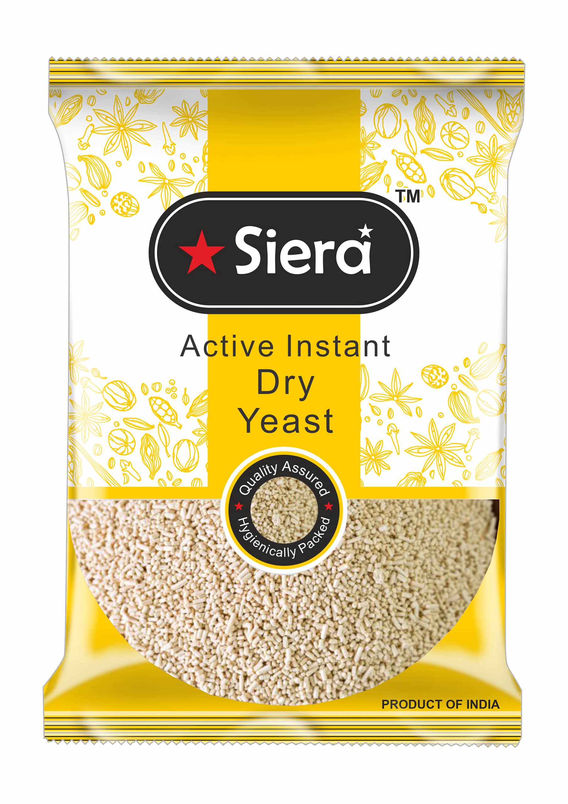 Siera Bakers Active Dry Yeast - (1 Kg) : Amazon.in: Grocery & Gourmet Foods