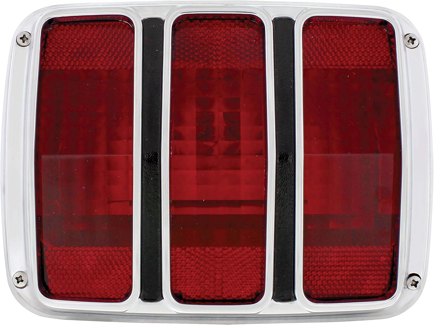 United Pacific Tail Light With Chrome Trim For 1964.5-66 Ford Mustang, each