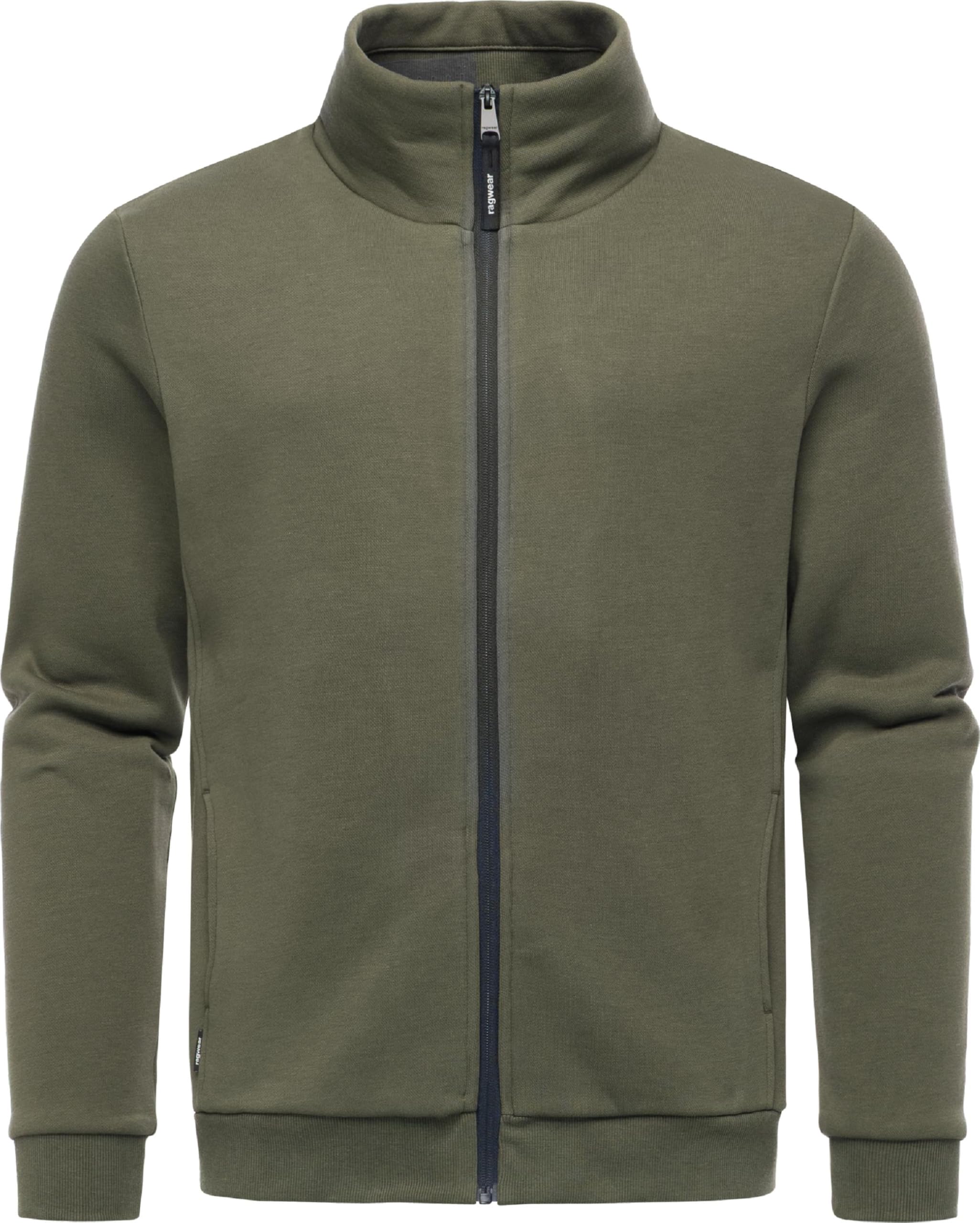 Ragwear Herren Sweatjacke Leichter Pullover Hoodie mit hohem Kragen Jettrys S-XXL