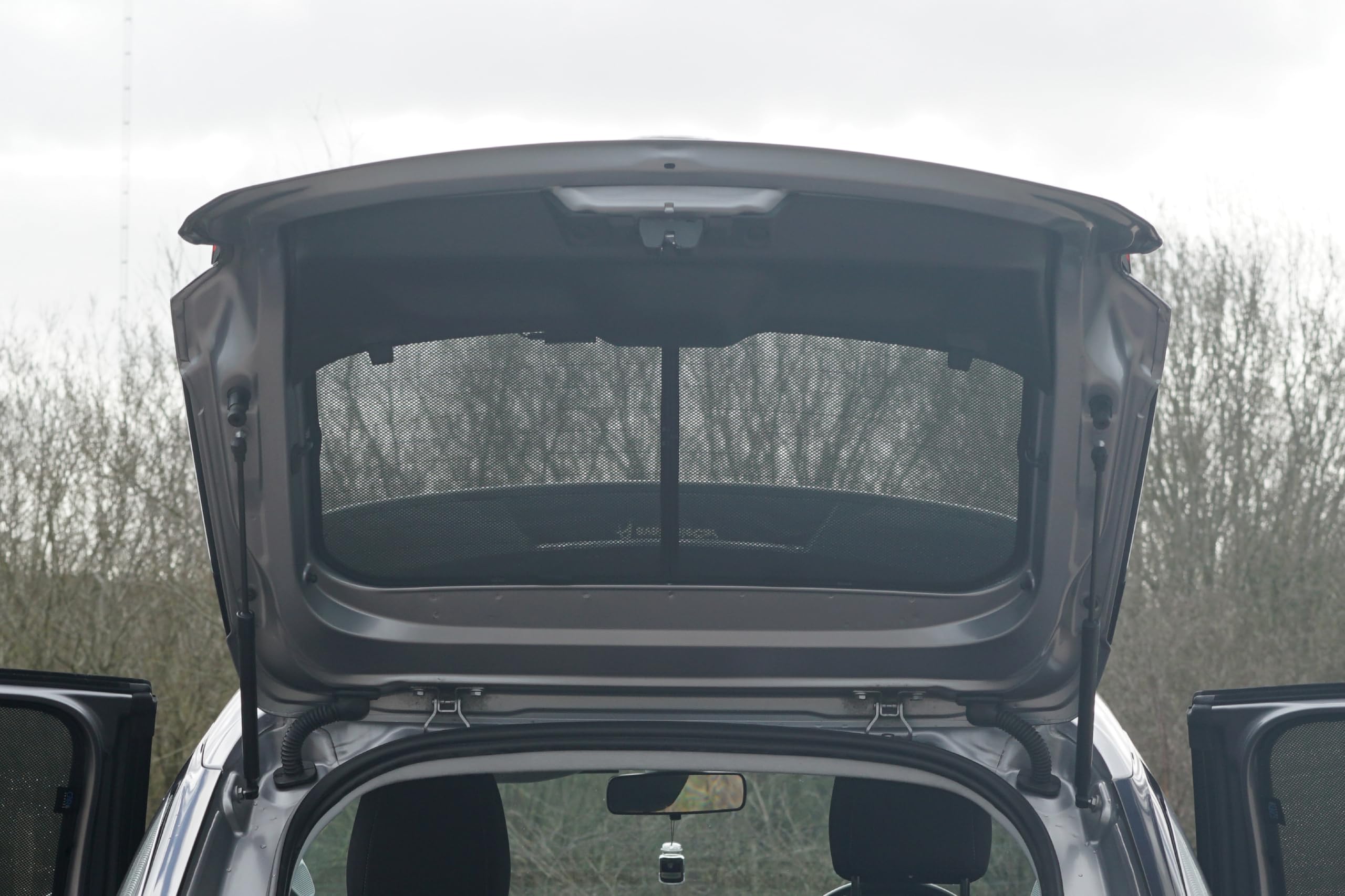 Juego de parasoles de Coche compatibles con Opel Corsa F de 5 Puertas 2019 (4 Piezas) a Medida para automóviles
